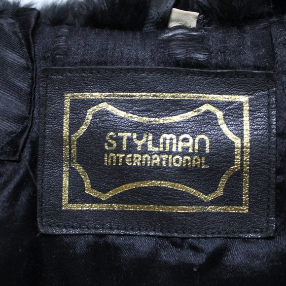 Vintage Fur bomber jacket - Picture 2 of 3